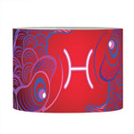 Pisces And Astrological Signs Print Drum Lamp Shade