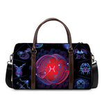 Pisces And Astrological Signs Print Duffle Bag