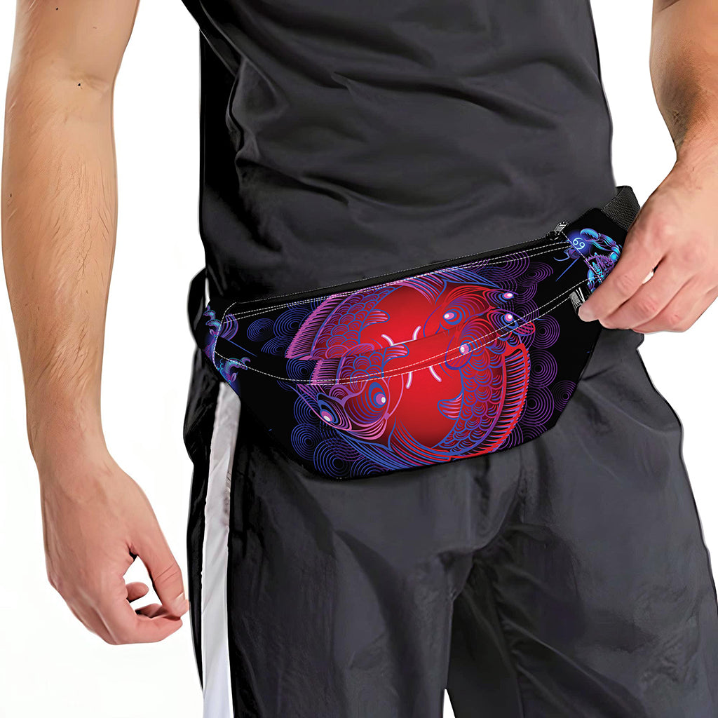 Pisces And Astrological Signs Print Fanny Pack