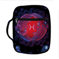 Pisces And Astrological Signs Print Front Pocket Bible Bag