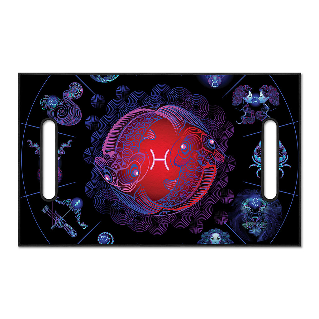 Pisces And Astrological Signs Print Golf Cart Seat Cover