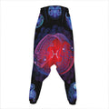 Pisces And Astrological Signs Print Hammer Pants
