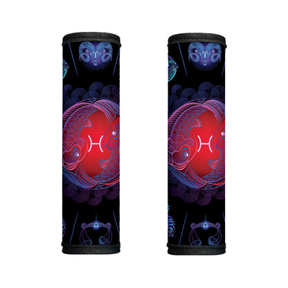 Pisces And Astrological Signs Print Handle Covers