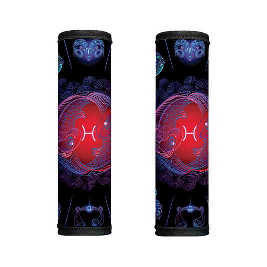 Pisces And Astrological Signs Print Handle Covers