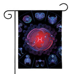Pisces And Astrological Signs Print House Flag
