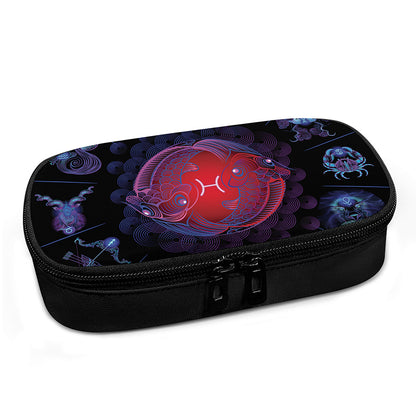 Pisces And Astrological Signs Print Insulin Cooler Travel Case