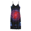 Pisces And Astrological Signs Print Jersey Midi Cami Dress