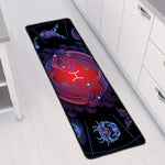 Pisces And Astrological Signs Print Long Kitchen Mat