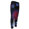 Pisces And Astrological Signs Print Men's Compression Pants