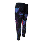 Pisces And Astrological Signs Print Men's Compression Pants