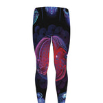 Pisces And Astrological Signs Print Men's leggings