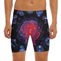Pisces And Astrological Signs Print Men's Long Boxer Briefs
