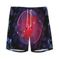 Pisces And Astrological Signs Print Men's Athletic Shorts