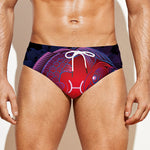 Pisces And Astrological Signs Print Men's Swim Briefs