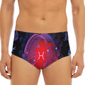 Pisces And Astrological Signs Print Men's Triangle Swim Briefs