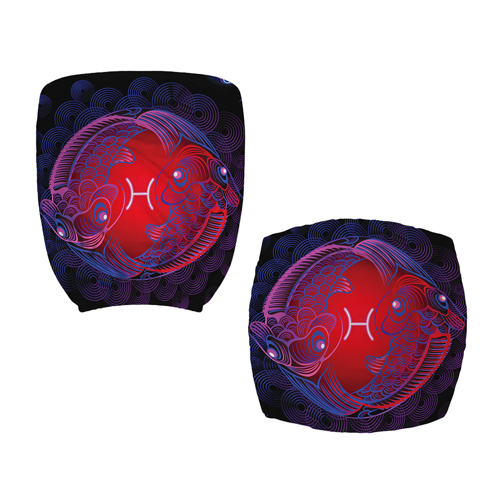 Pisces And Astrological Signs Print Office Chair Cover