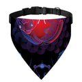 Pisces And Astrological Signs Print Over The Collar Dog Bandana