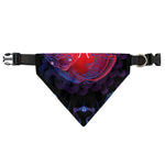 Pisces And Astrological Signs Print Over The Collar Dog Bandana