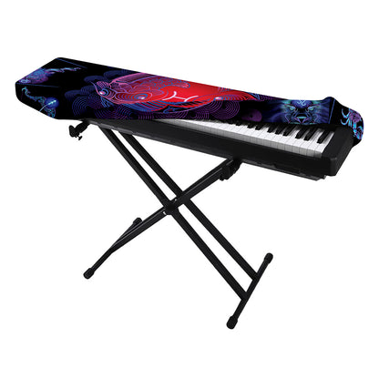 Pisces And Astrological Signs Print Piano Keyboard Cover