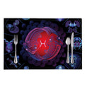 Pisces And Astrological Signs Print Placemat