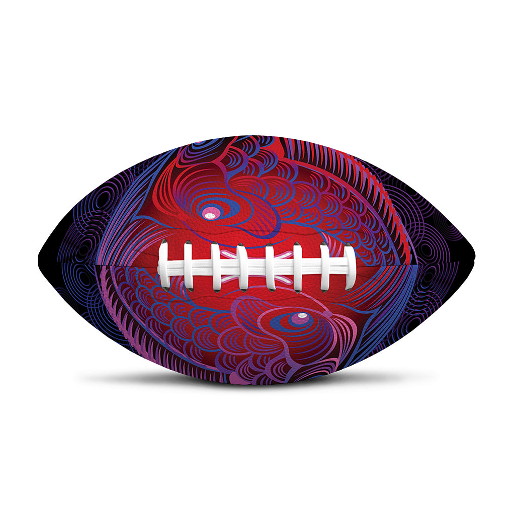 Pisces And Astrological Signs Print Rugby Ball