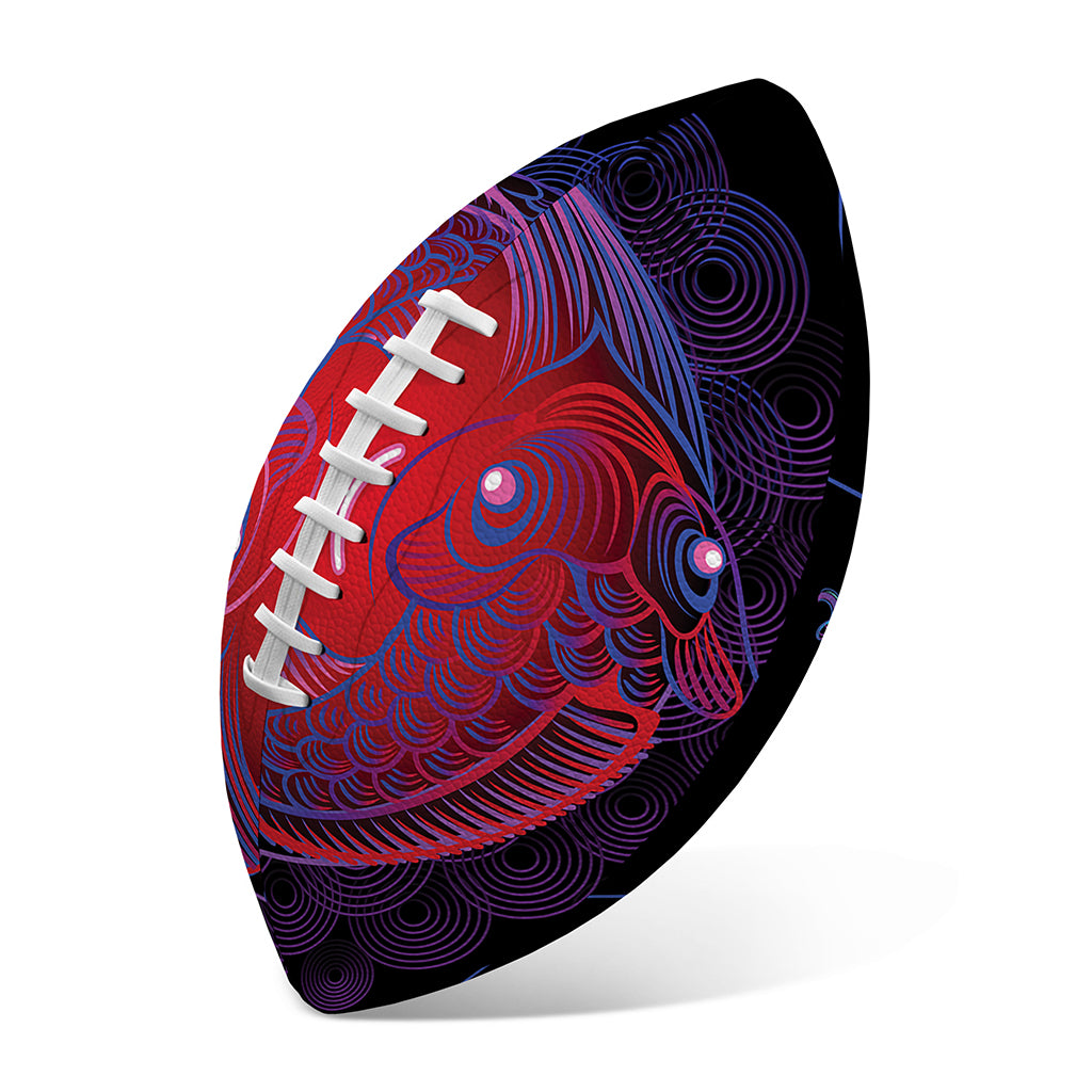 Pisces And Astrological Signs Print Rugby Ball