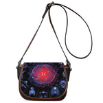 Pisces And Astrological Signs Print Saddle Bag
