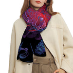 Pisces And Astrological Signs Print Scarf