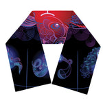 Pisces And Astrological Signs Print Scarf