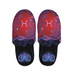 Pisces And Astrological Signs Print Slippers