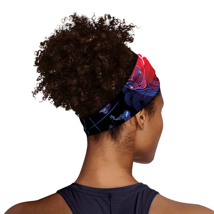 Pisces And Astrological Signs Print Sports Headband
