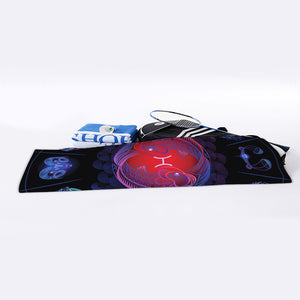 Pisces And Astrological Signs Print Sports Towel