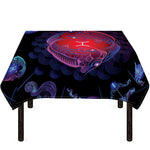 Pisces And Astrological Signs Print Tablecloth