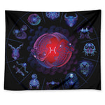 Pisces And Astrological Signs Print Tapestry