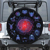 Pisces And Astrological Signs Print Tire Cover