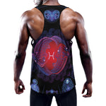 Pisces And Astrological Signs Print Training Tank Top