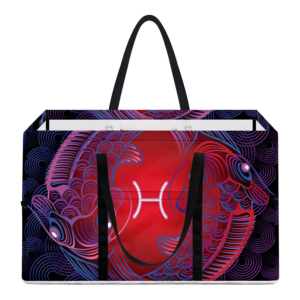 Pisces And Astrological Signs Print Utility Tote Bag