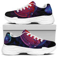 Pisces And Astrological Signs Print White Chunky Shoes