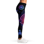 Pisces And Astrological Signs Print Women's Leggings