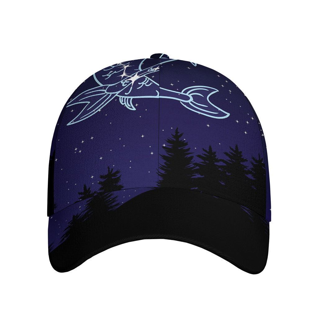 Pisces Constellation Print Baseball Cap