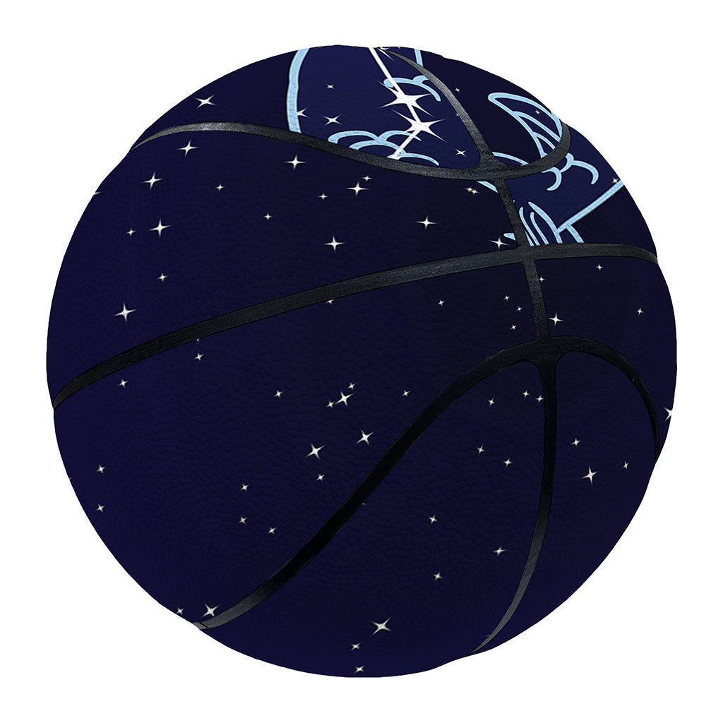 Pisces Constellation Print Basketball