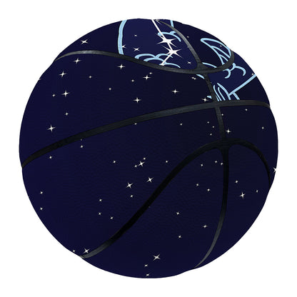 Pisces Constellation Print Basketball