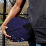 Pisces Constellation Print Basketball