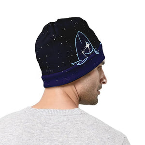 Pisces Constellation Print Beanie