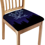 Pisces Constellation Print Chair Cushion Cover