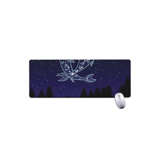 Pisces Constellation Print Extended Mouse Pad