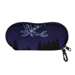 Pisces Constellation Print Glasses Case