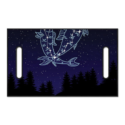 Pisces Constellation Print Golf Cart Seat Cover