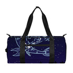 Pisces Constellation Print Gym Bag