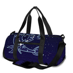 Pisces Constellation Print Gym Bag